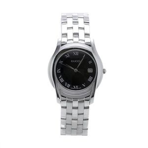 Authentic Gucci 5500M Quartz Stainless Steel Watch